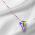 OT7 Necklace - Aurora Borealis Stone